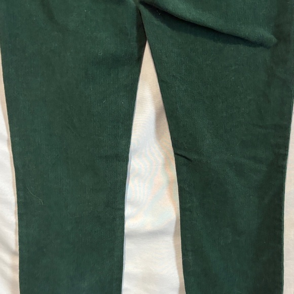 J. Crew Dark Green Skinny  Corduroy Jeans - Picture 7 of 9
